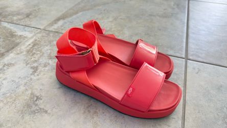 Ugg Women's Lennox Sandals In Pink size 8