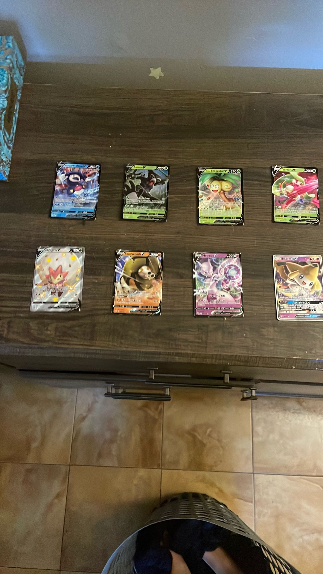 Pokémon V Cards And One Gx 