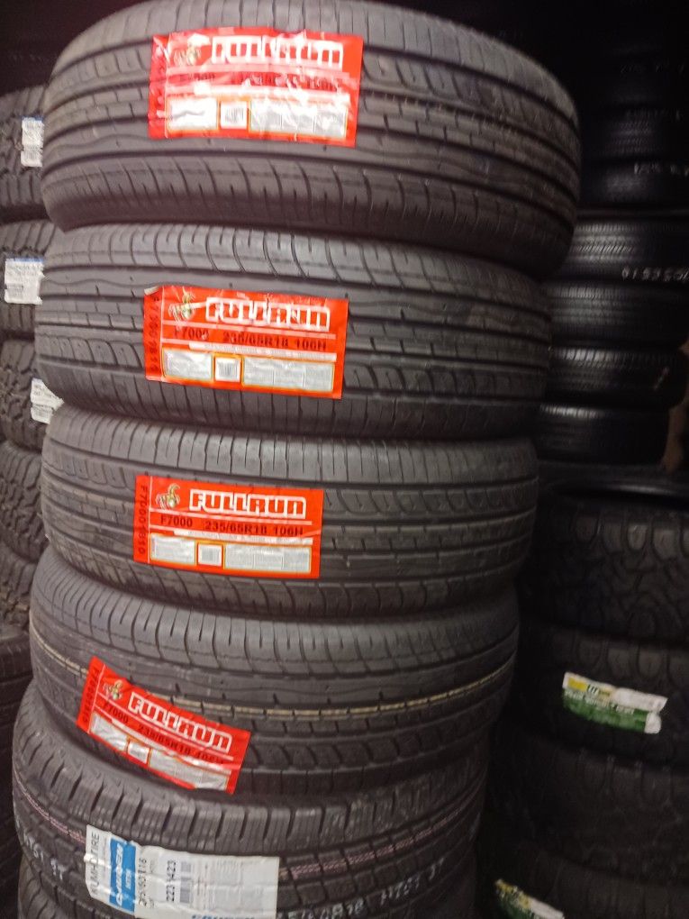 New FULLRUN 235/65R18 set of 4 tires