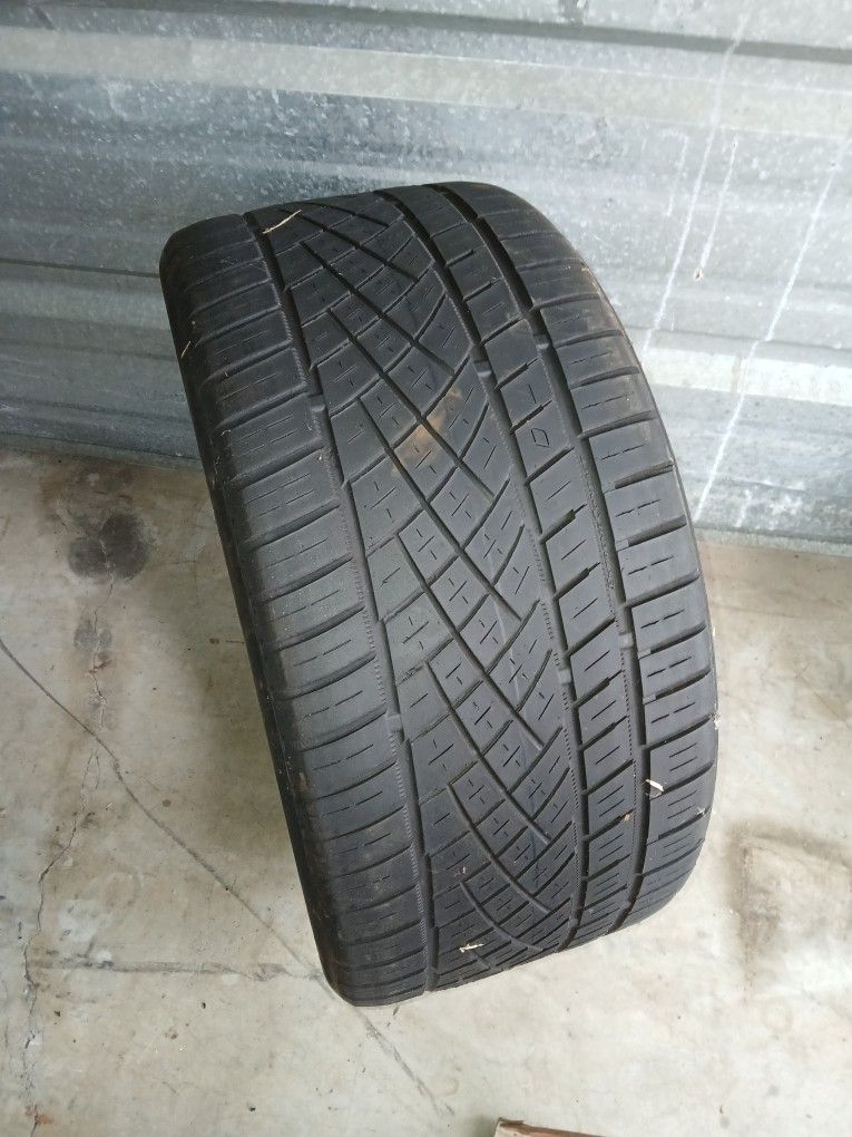 ** USED CONTINENTAL EXTREME TIRE 275/35 ZR19