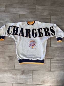 VTG Chargers Spellout Superbowl Crewneck