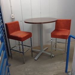 Bar Height Table And Stools For Sale Together $ 260
