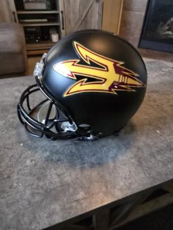 Full Size Riddel ASU Football Helmet Replica 