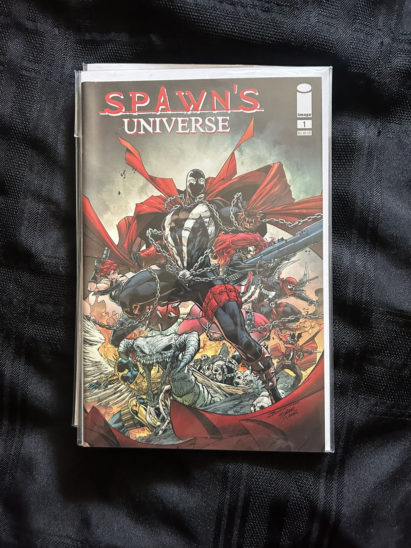 Image SPAWN UNIVERSE 2021 #1 Cover E BRETT BOOTH VARIANT NM/VF Todd McFarlane