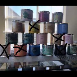 BATH AND BODY WORKS CANDLES