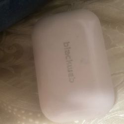 Black web Earbuds Pink