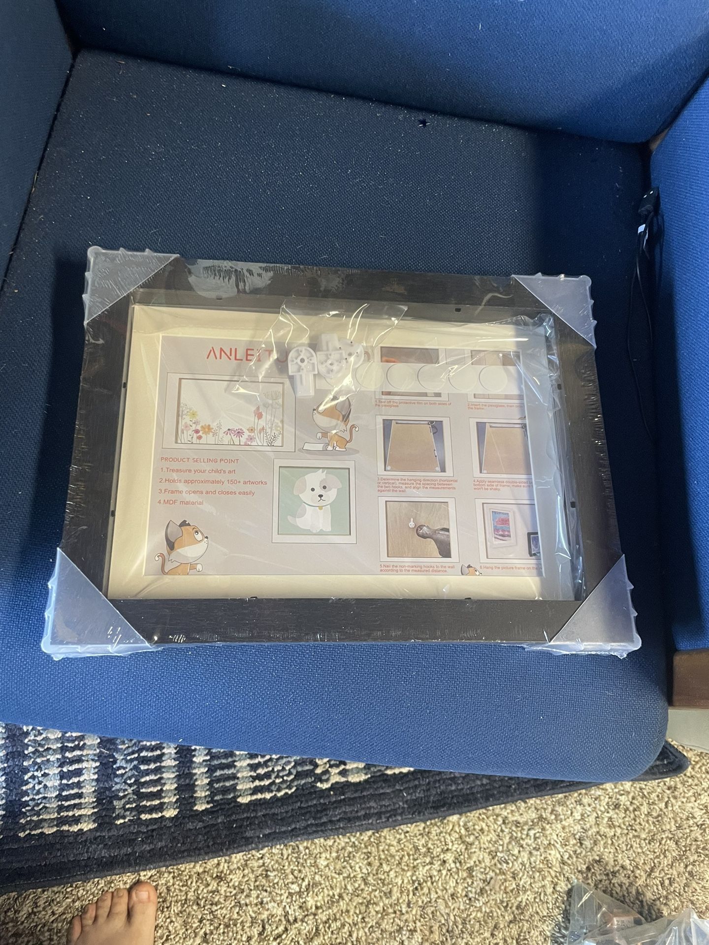 Frame Child’s Art Work School Work