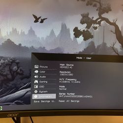 Acer Monitor 