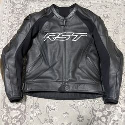 RST TracTech Evo 4 Leather Motorcycle Jacket Size Small-Medium