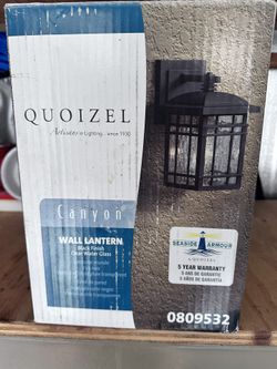 Quoizel Wall Lanter Outdoor