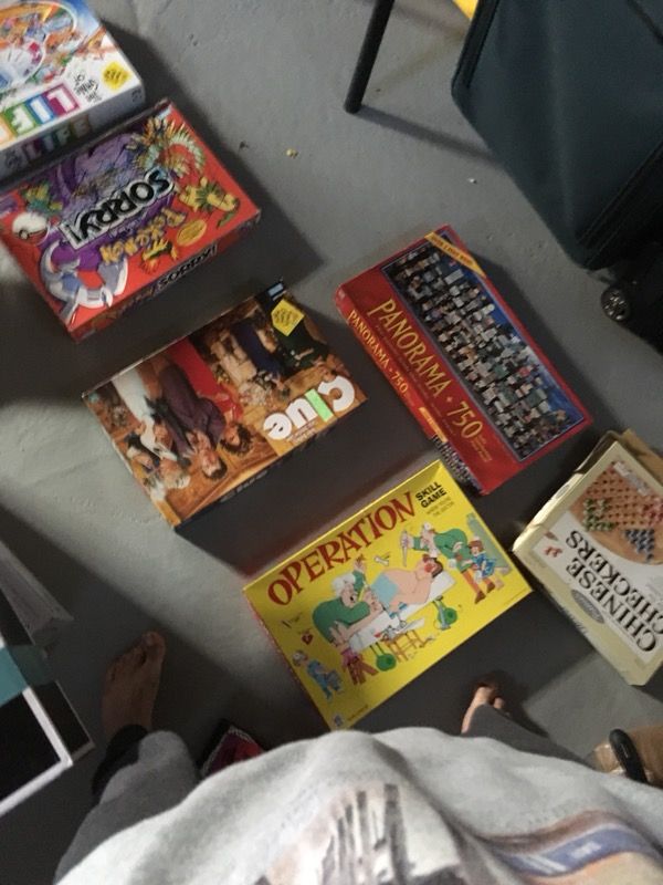 Board game in the box