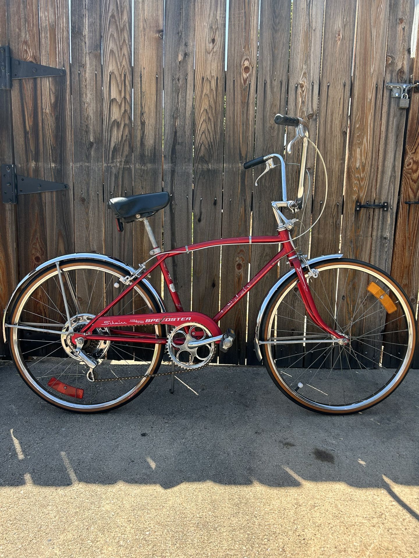 Original Schwinn Speedster – 24” 5-Speed (Vintage Red)