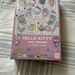 Hello Kitty Loteria Bilingual Board Game Family Fun for Ages 4 and Up
