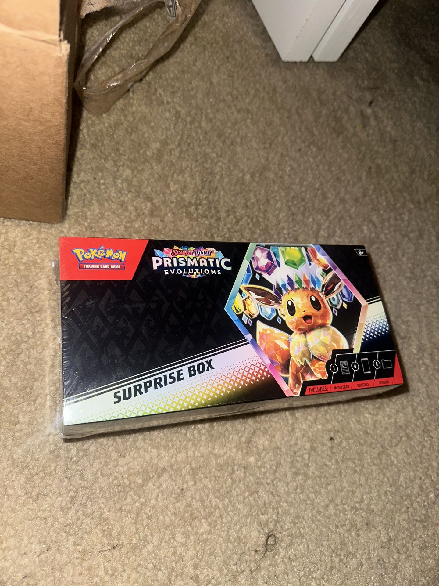 SEALED Pokemon Prismatic Evolutions Surprise Box