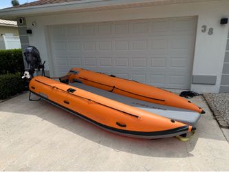 Takacat 420LX Inflatable with 25hp Yamaha