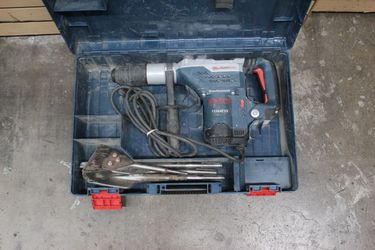 Bosch 11264EVS SDS-Max Rotary Hammer Drill w/ Case & 4 Bits - Tested Working