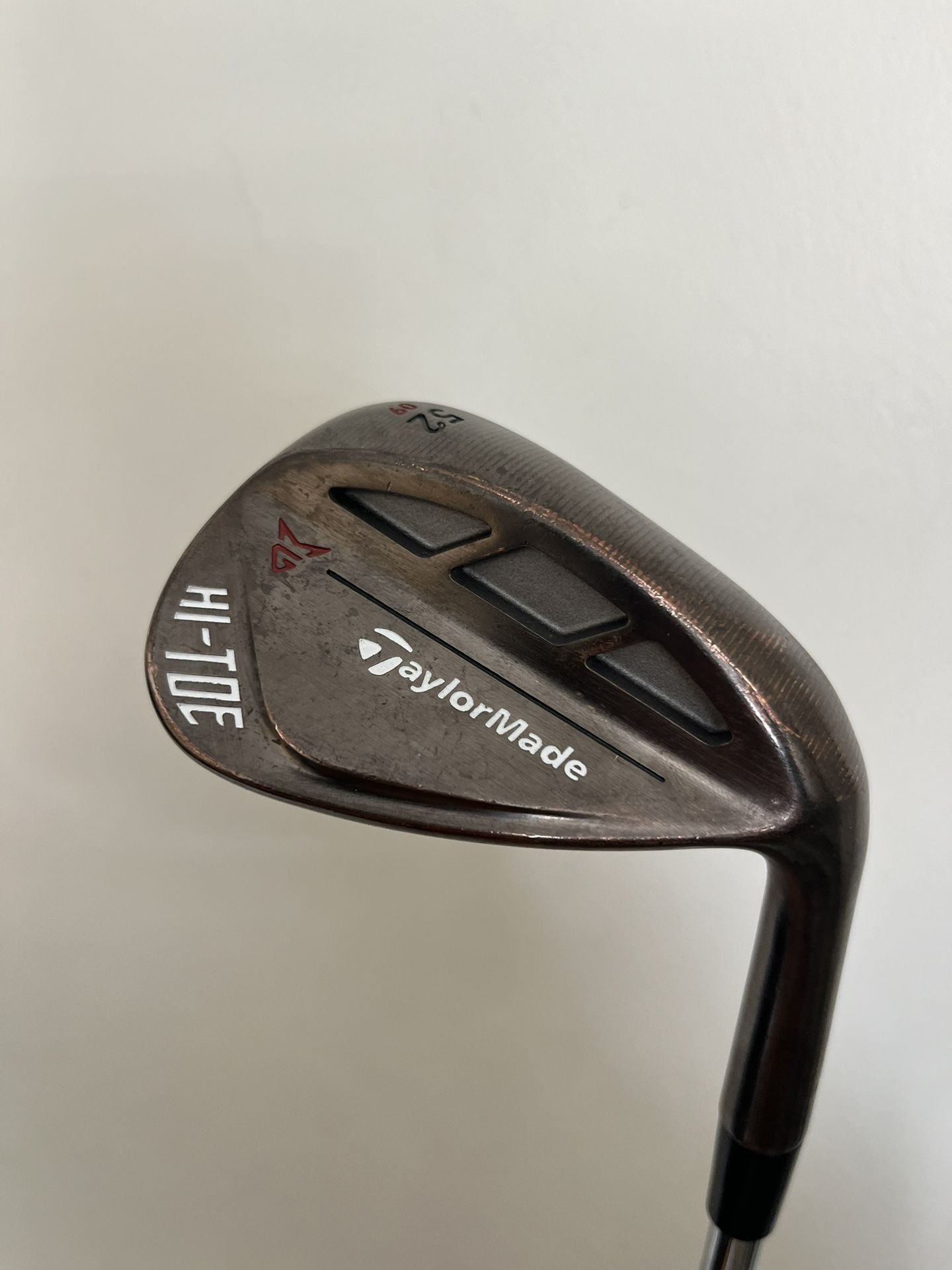 TaylorMade Hi Toe MG Mill Groved 52* gap wedge 