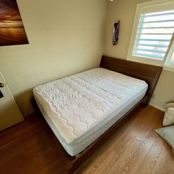 Queen Size mattress And Bed frame. 