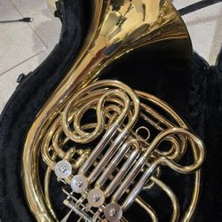 EM Winston Double French Horn F/Bb  with Case & Mouthpiece (Just serviced, Great condition)