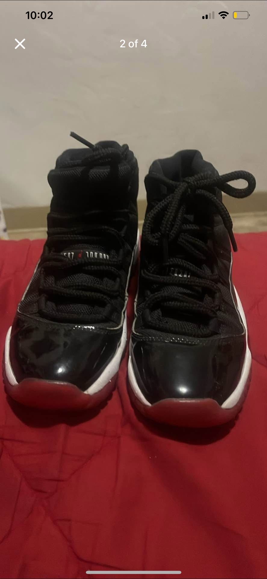 Retro 11s (Breds) Sz-5.5y