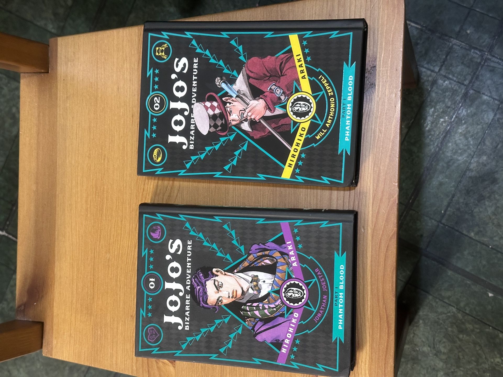 Jojos Bizarre Adventure Manga Volume 1 And 2