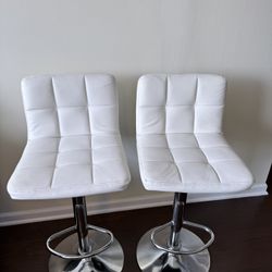 White Bar Stools
