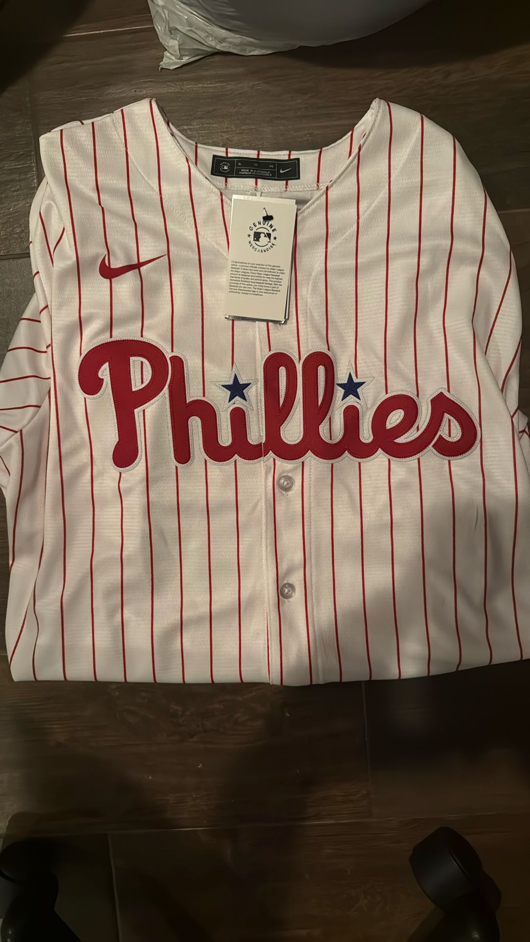 Brand New Authentic Nike Bryce Harper Jersey XL