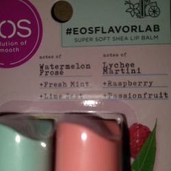 EOS Flavor Lab Super Soft Shea Lip Balm Twin Pack