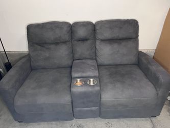 Recliner Sofa for Living Room, Double Recliner RV Couch