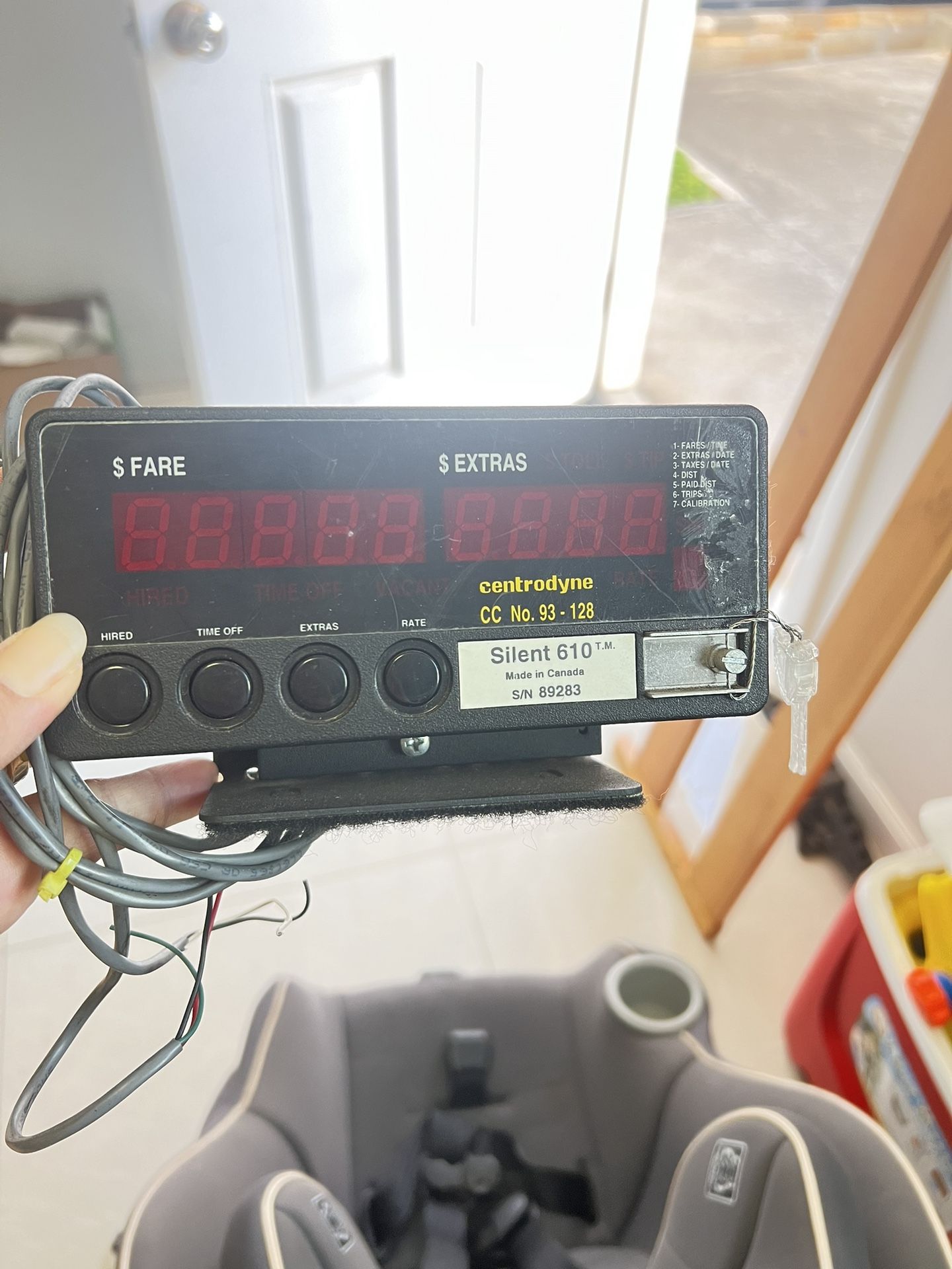 centrodyne silent 610 taximeter