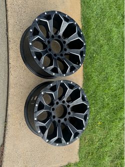 20” Fuel rims Fits Ford F-250