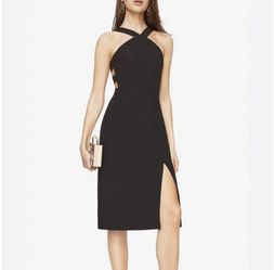 BCBG Side Cutout Pencil Cocktail Dress