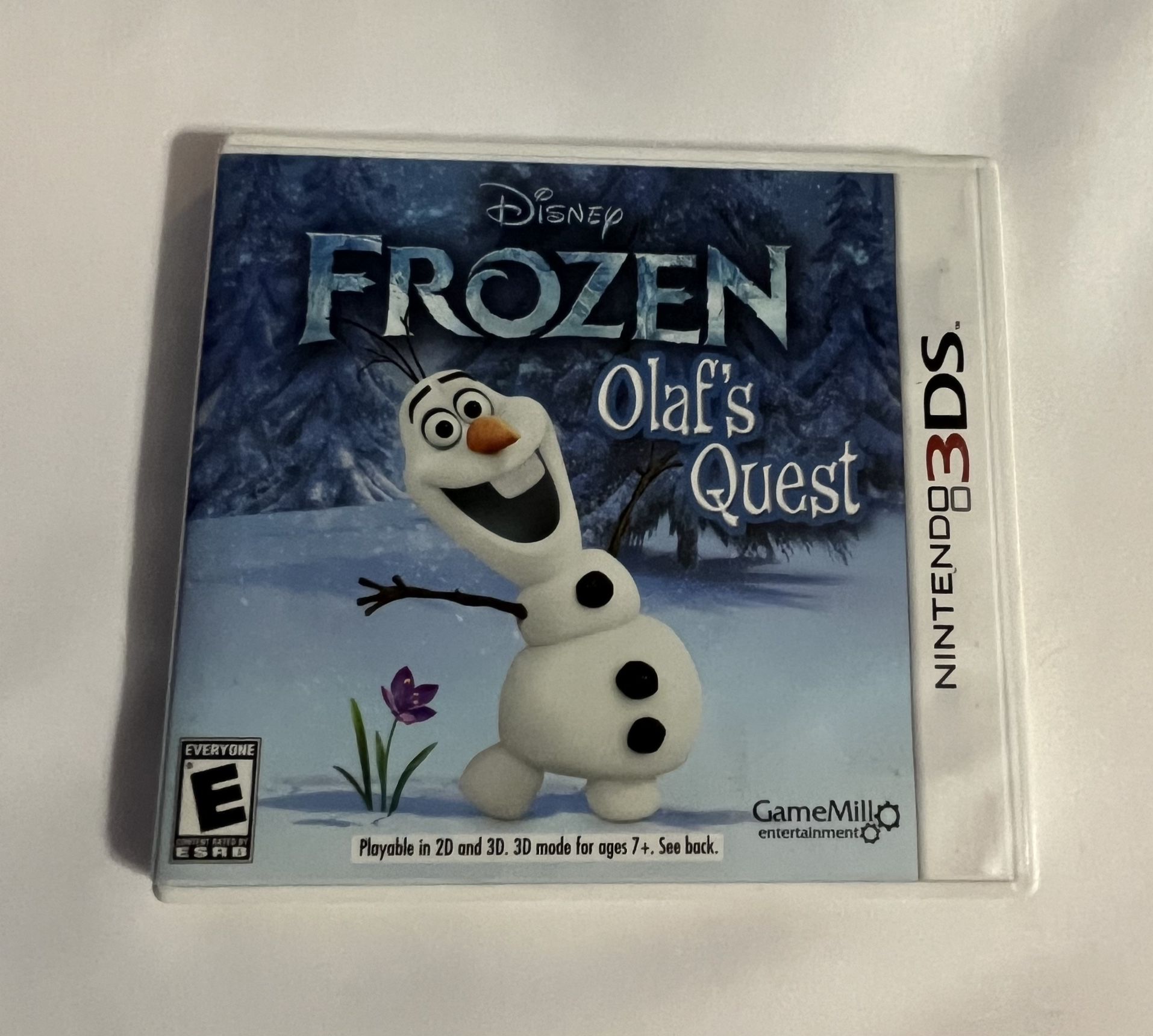 Disney Frozen: Olaf's Quest Nintendo 3DS Complete with Manual Tested