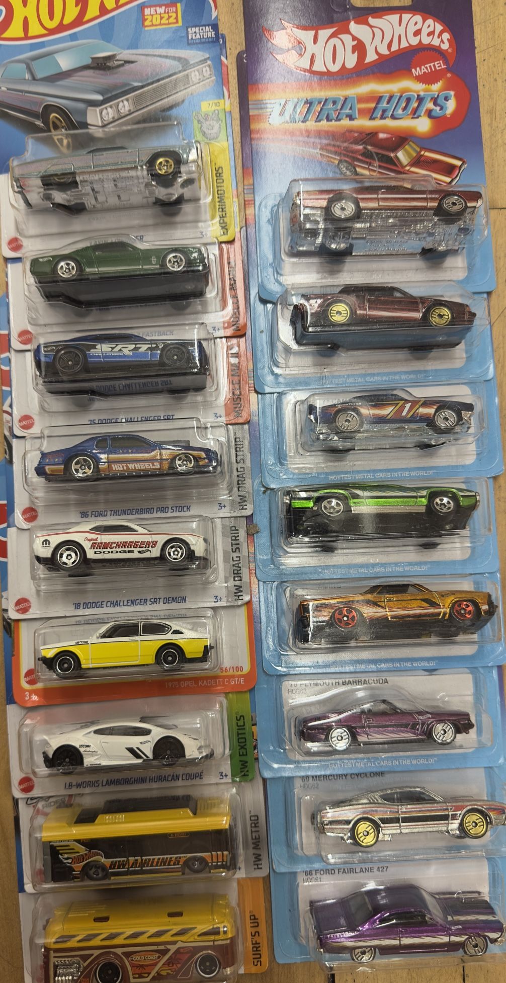 Hotwheel Mainlines