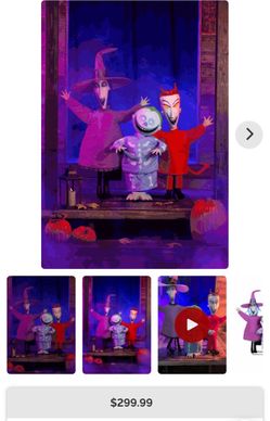 4FT Nightmare Before Christmas Animatronic