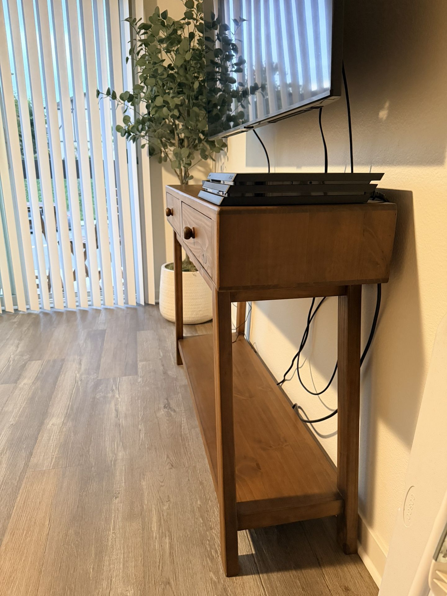 Wooden Console Table 