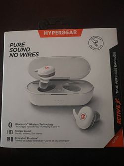 HyperGear Pure Sound No Wires earbuds