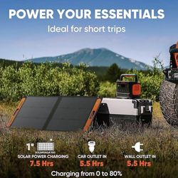 Unopened Jackery Solar Saga Bi-facial solar panel