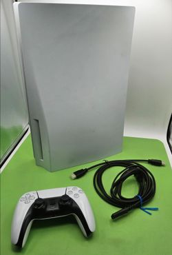 Sony PlayStation 5 Disc Edition 825gb With One Controller, Cables And Warranty $400