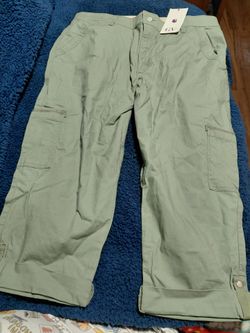 Gloria Vanderbilt® Womens Mid Rise Utility Cargo Capris