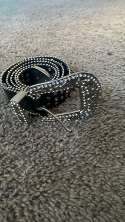 Rhinestone bb belt
