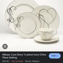 Mikasa “Love Story”  4 Settings (20 Piece)