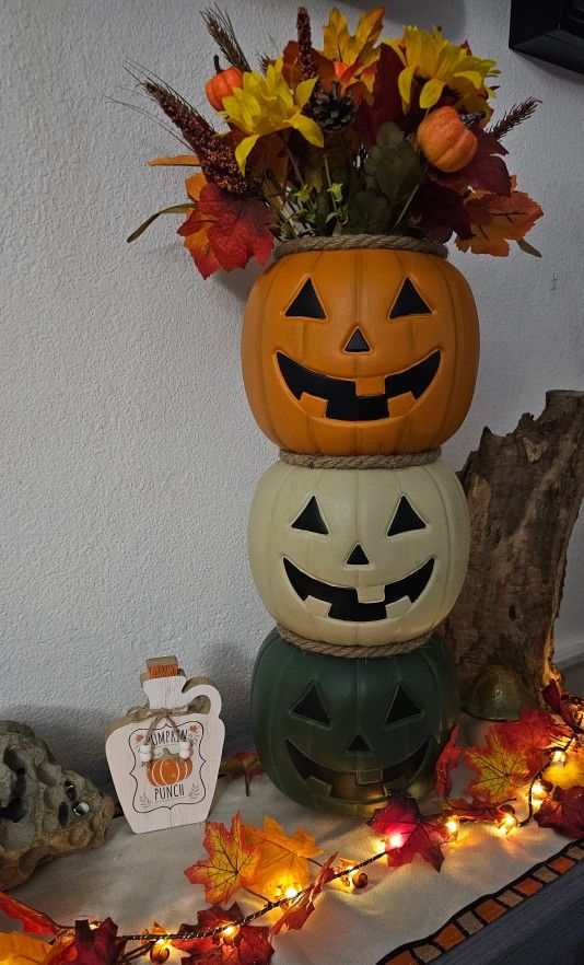 Hand Painted Fall/Halloween Decoration