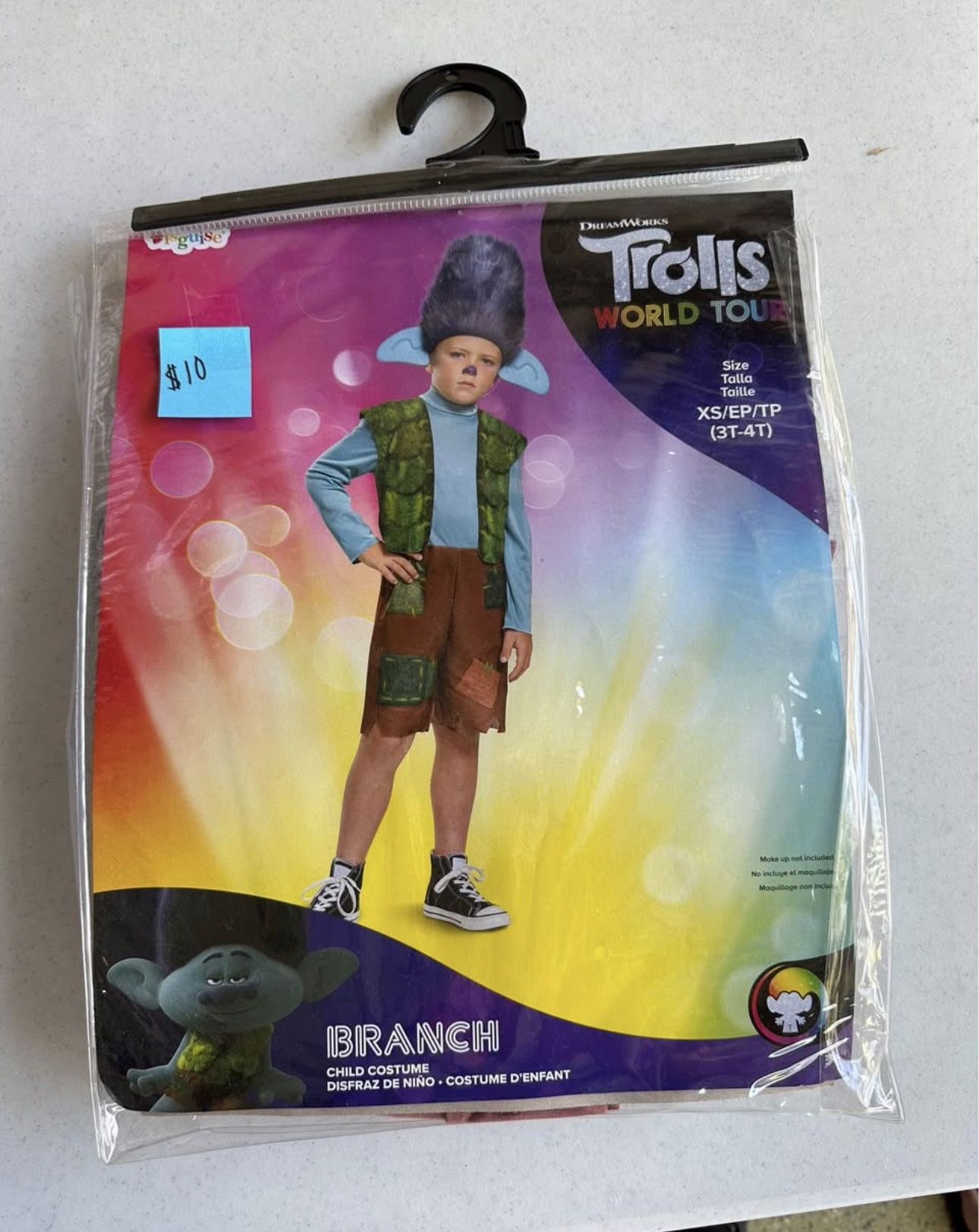 Trolls Branch Halloween Costumes