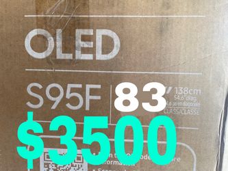 Samsung 83 OLED 144Hz 4K TV check my profile for more models