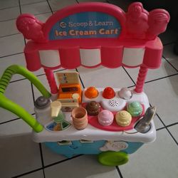 Scoop & Learn  Ice Cream Cart   Completed Good Condition