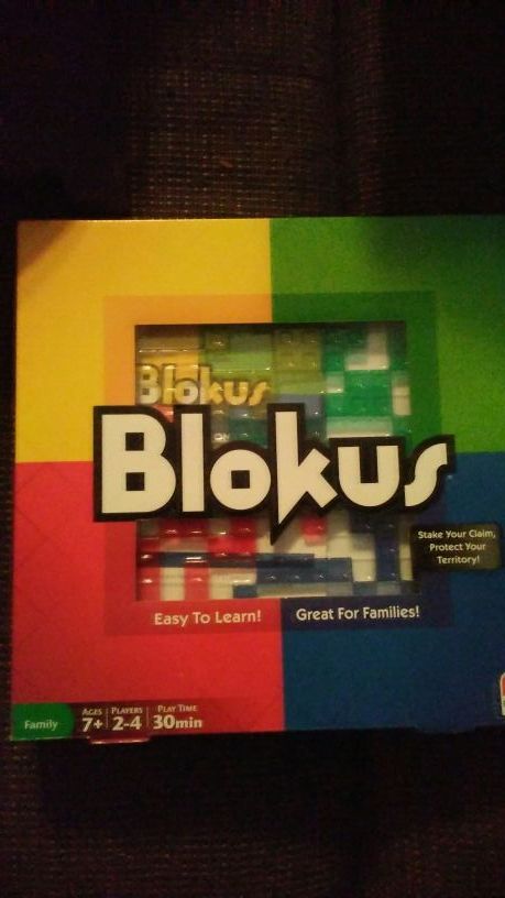 Blokus only used once all pieces are included