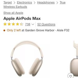 Apple Air Pods Max