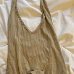 Beige Bodysuit 