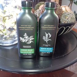 Bath & Body Works Stress Relief Body Oils